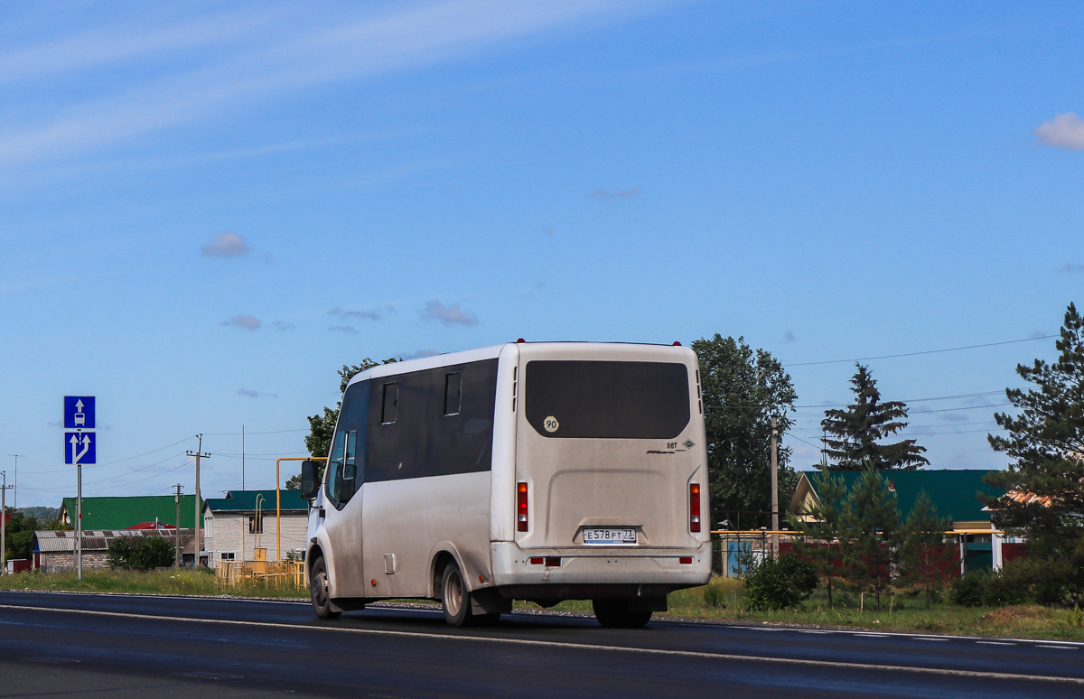 Ульяновская область, ГАЗ-A64R42 Next № Е 578 РТ 73