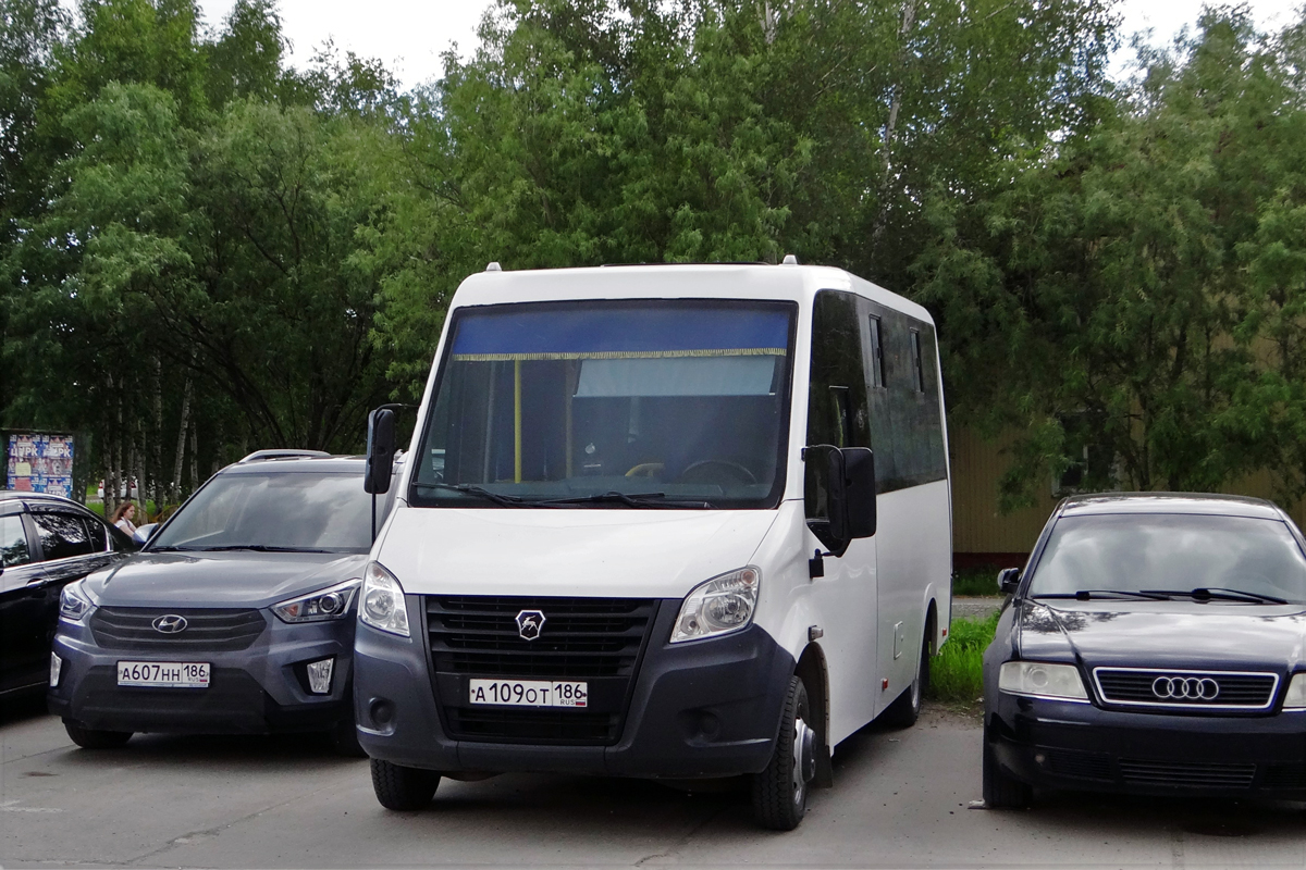 Ханты-Мансийский АО, ГАЗ-A63R45 Next № А 109 ОТ 186