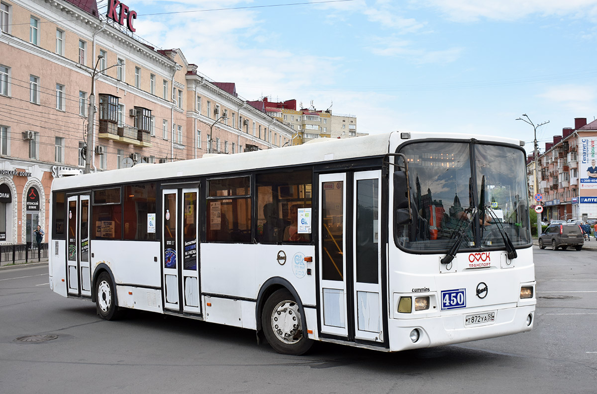 Омская область, ЛиАЗ-5256.53 № 450
