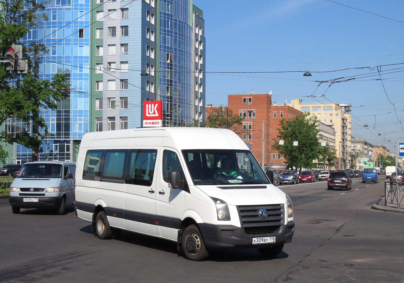 Санкт-Петербург, Volkswagen Crafter № А 309 ВУ 178