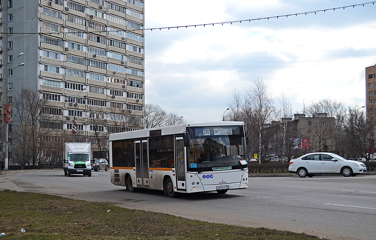 Московская область, МАЗ-206.086 № Н 554 ТУ 750