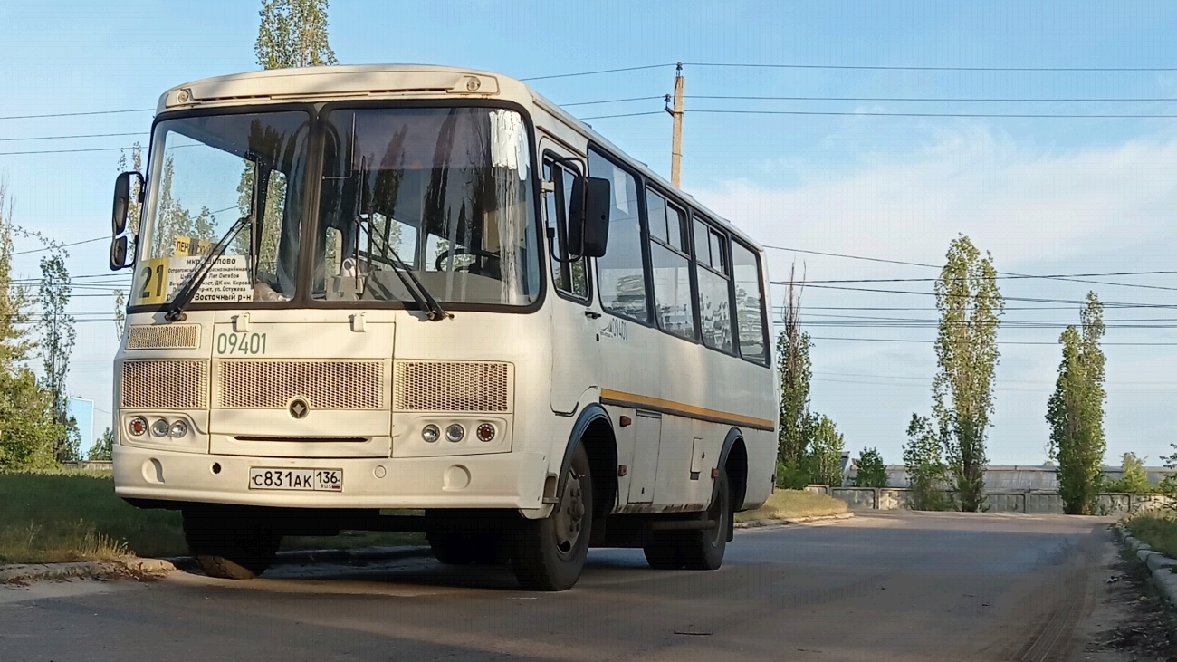 Воронежская область, ПАЗ-32054 № 09401