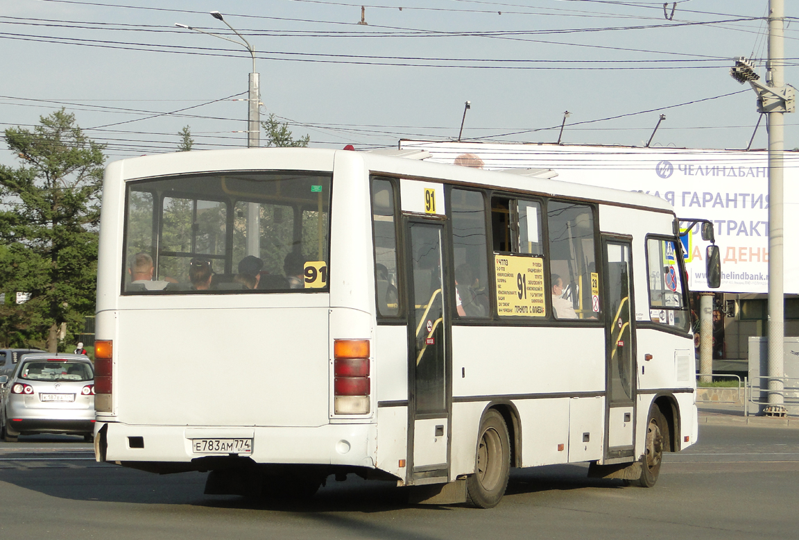 Челябинская область, ПАЗ-320402-05 № Е 783 АМ 774