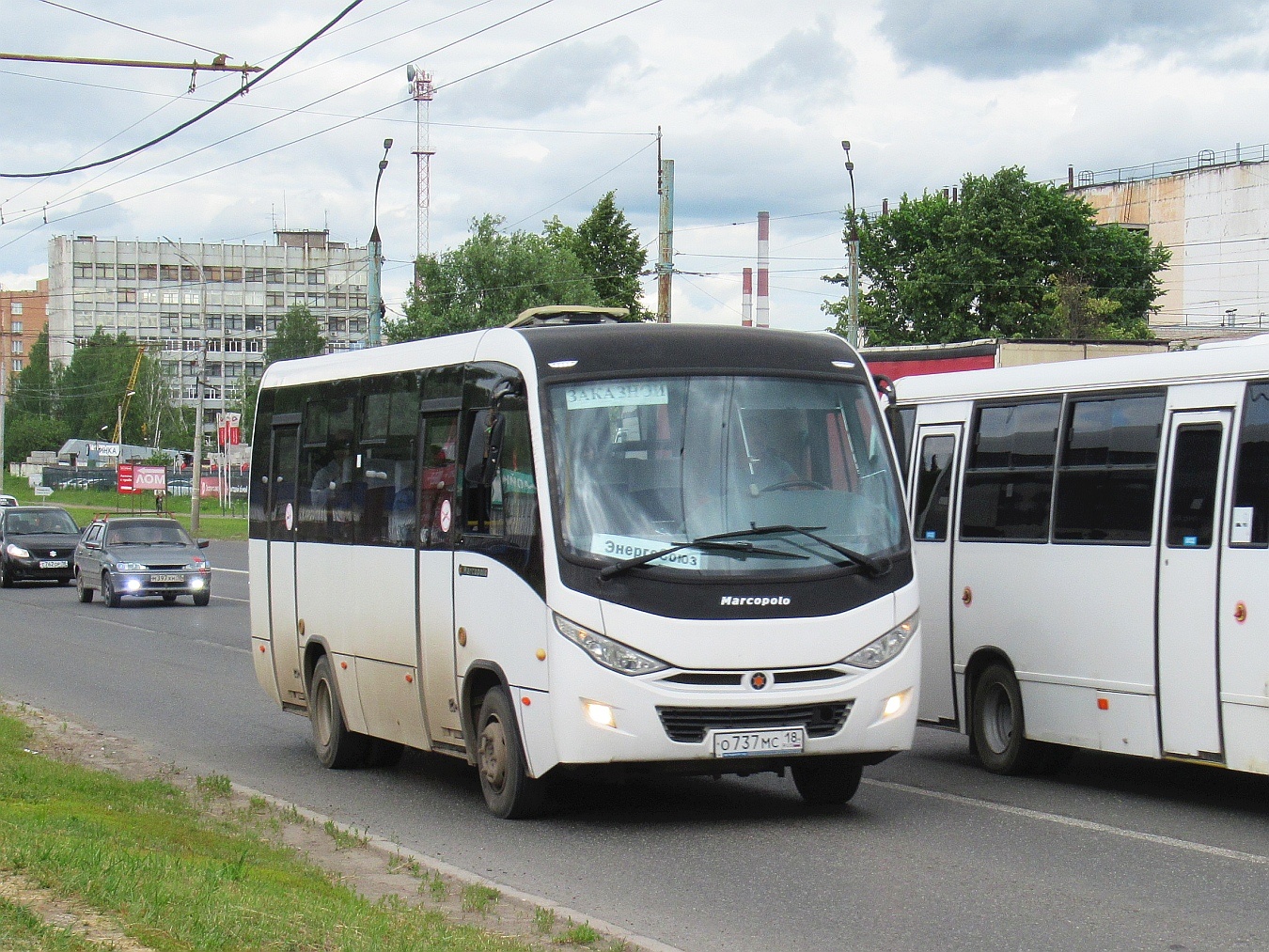 Удмуртия, Marcopolo Bravis 3297-20-01 № О 737 МС 18