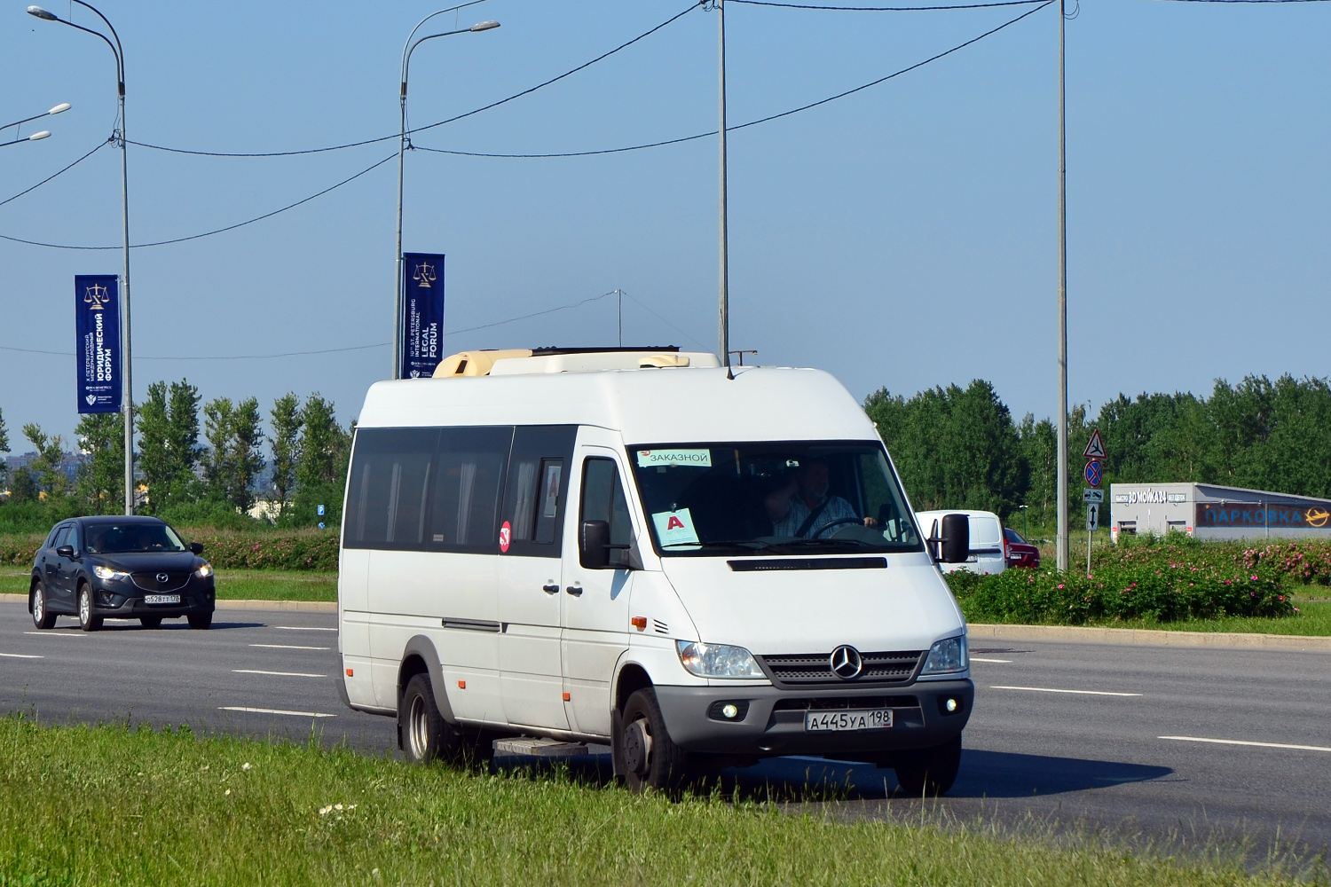 Санкт-Петербург, Луидор-223215 (MB Sprinter Classic) № А 445 УА 198