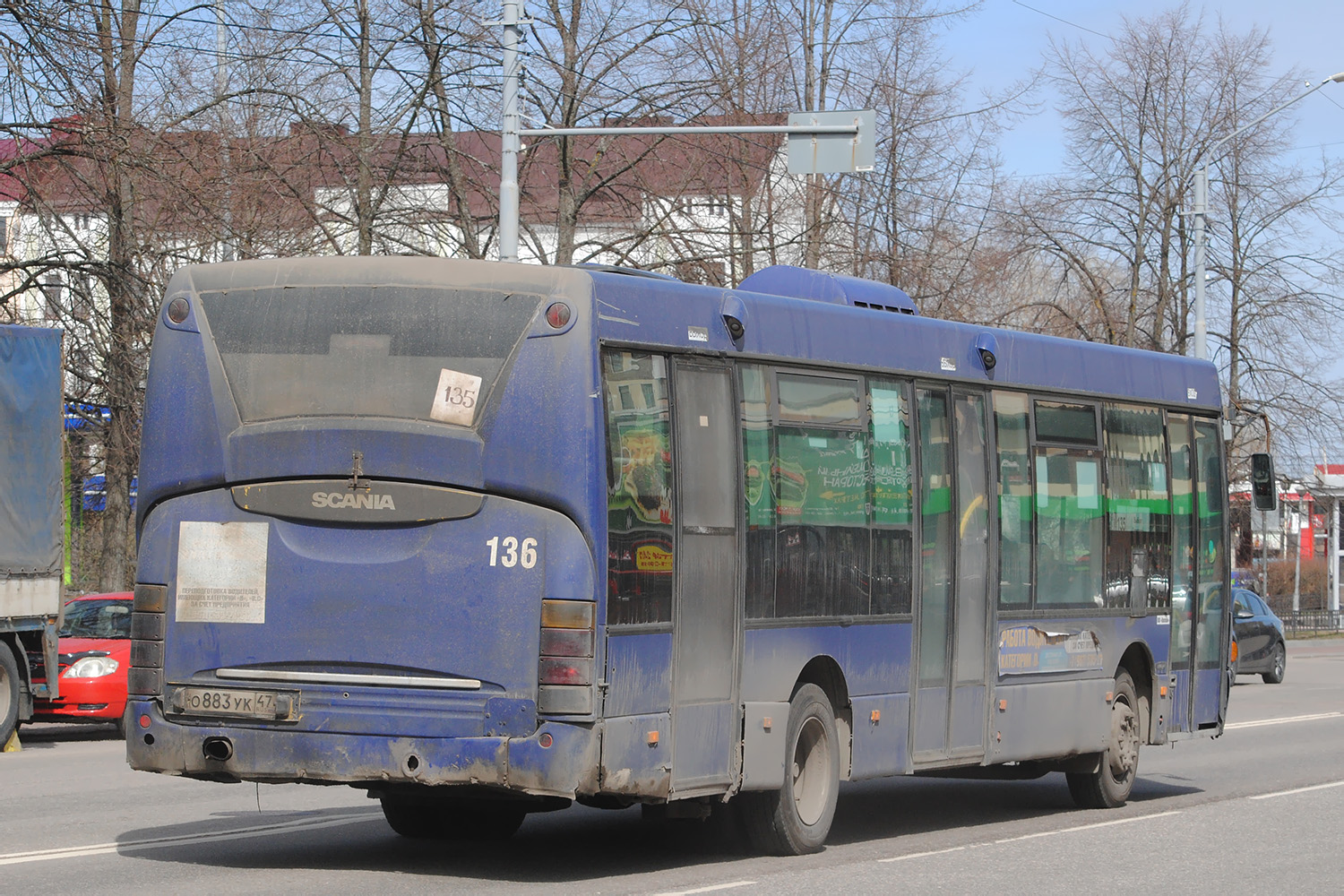 Ленинградская область, Scania OmniLink I (Скания-Питер) № 136