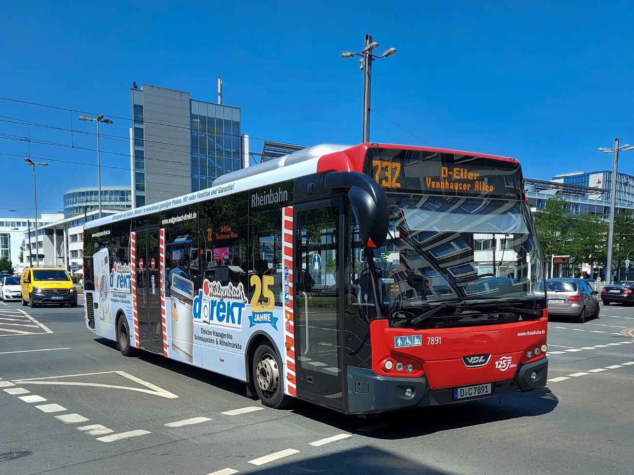 Северный Рейн-Вестфалия, VDL Citea LLE-120.255 № 7891