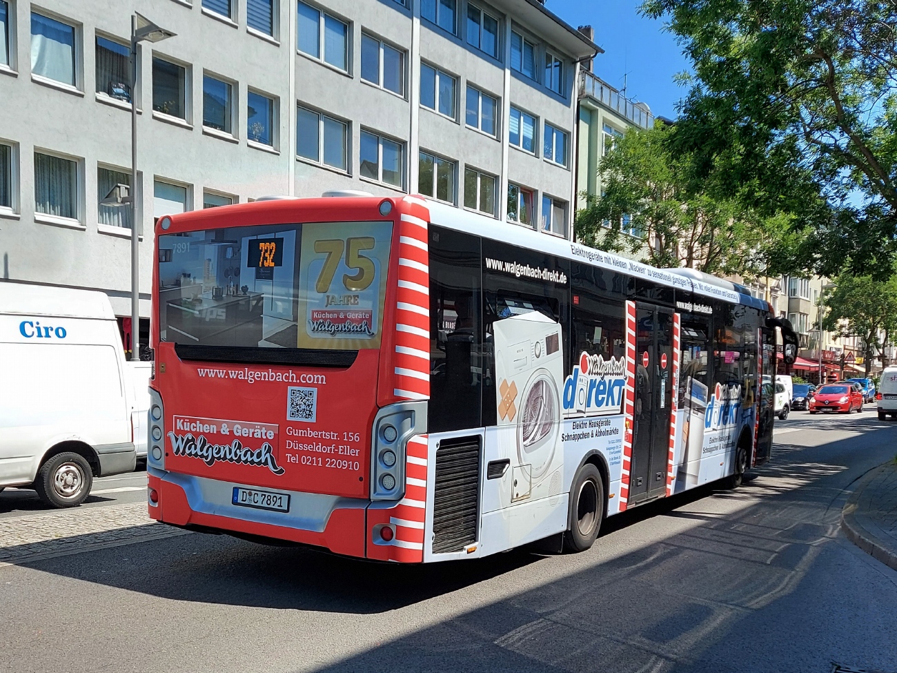 Северный Рейн-Вестфалия, VDL Citea LLE-120.255 № 7891