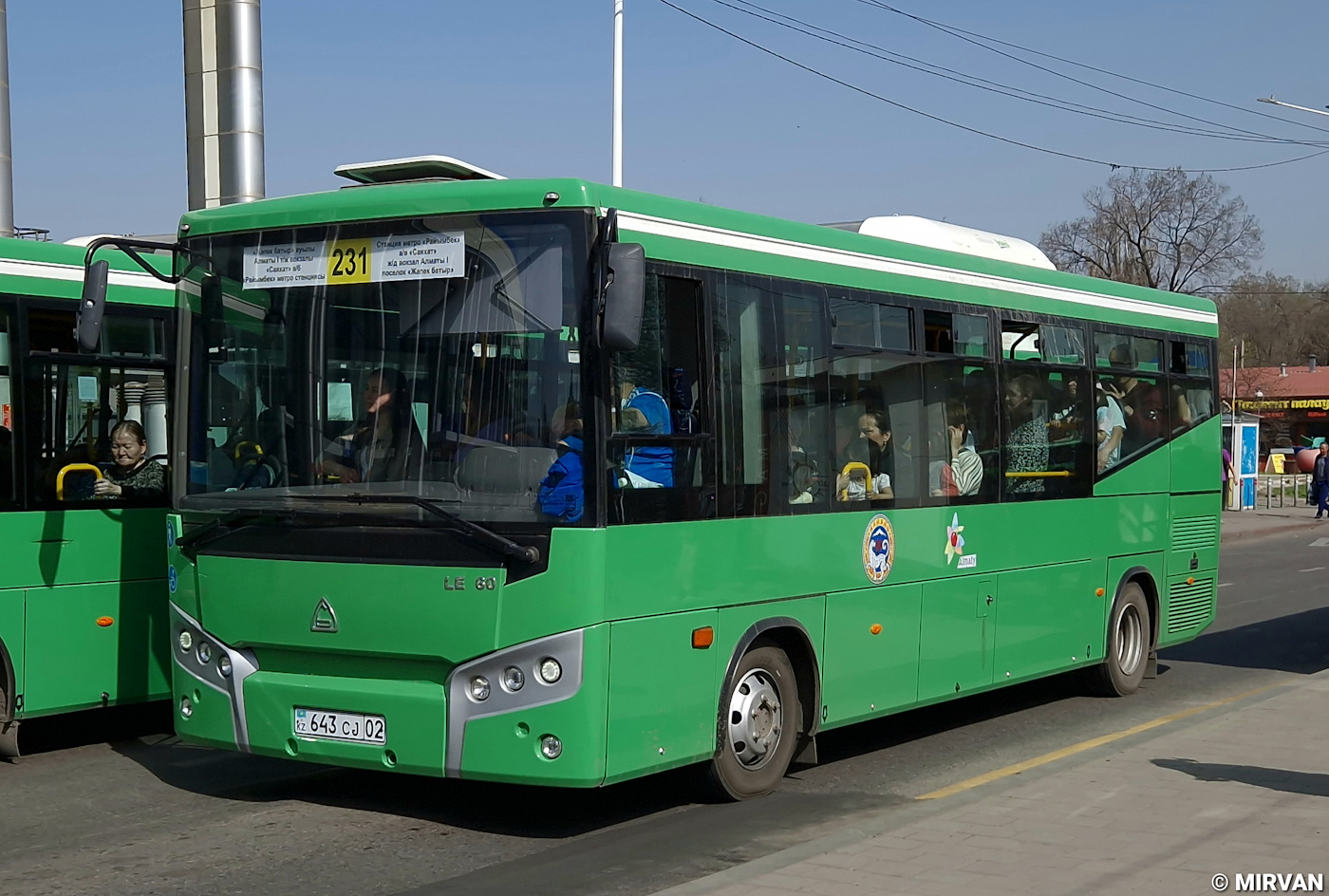 Алматы, SAZ LE60 № 643 CJ 02