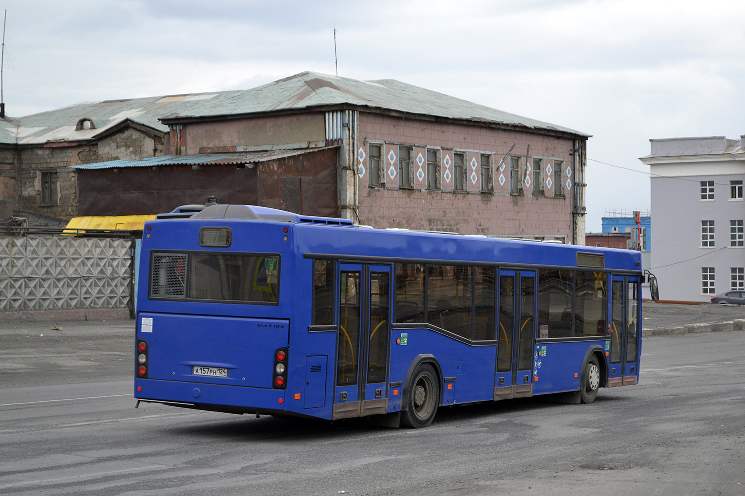 Красноярский край, МАЗ-103.486 № А 157 РН 124