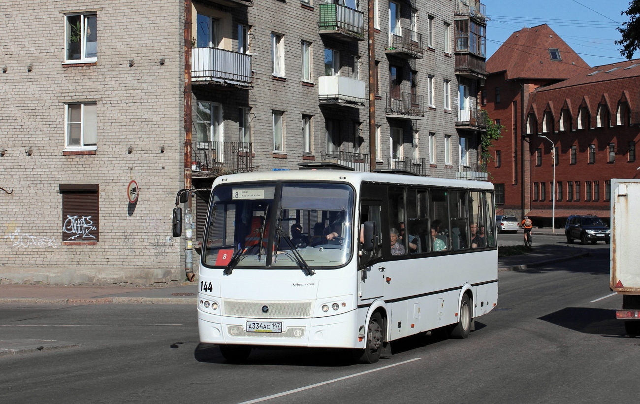 Ленінградская вобласць, ПАЗ-320412-05 "Вектор" № 144