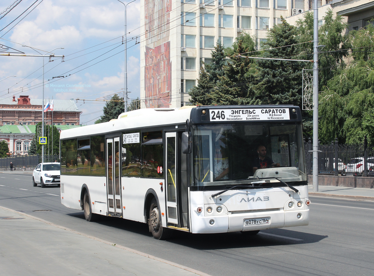 Саратовская область, ЛиАЗ-5292.22 (2-2-0) № В 078 УС 164