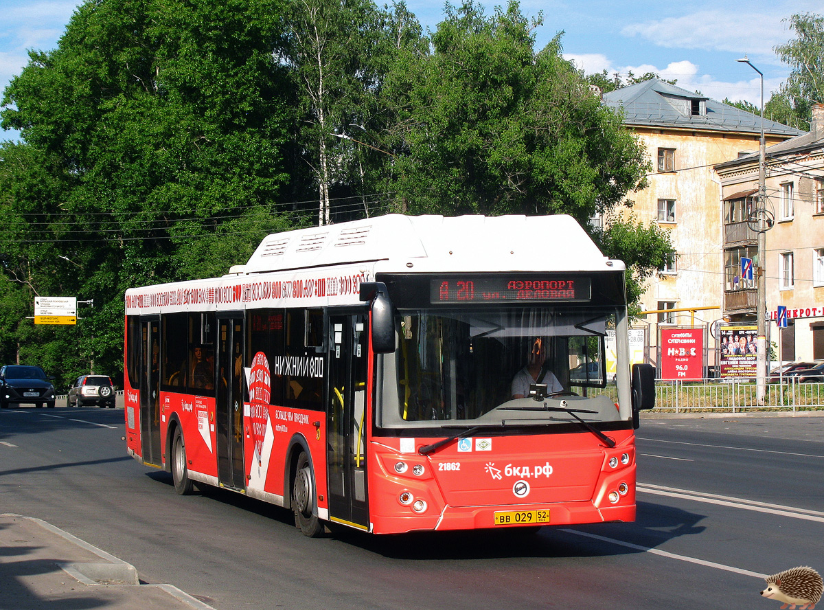 Нижегородская область, ЛиАЗ-5292.67 (CNG) № 21862