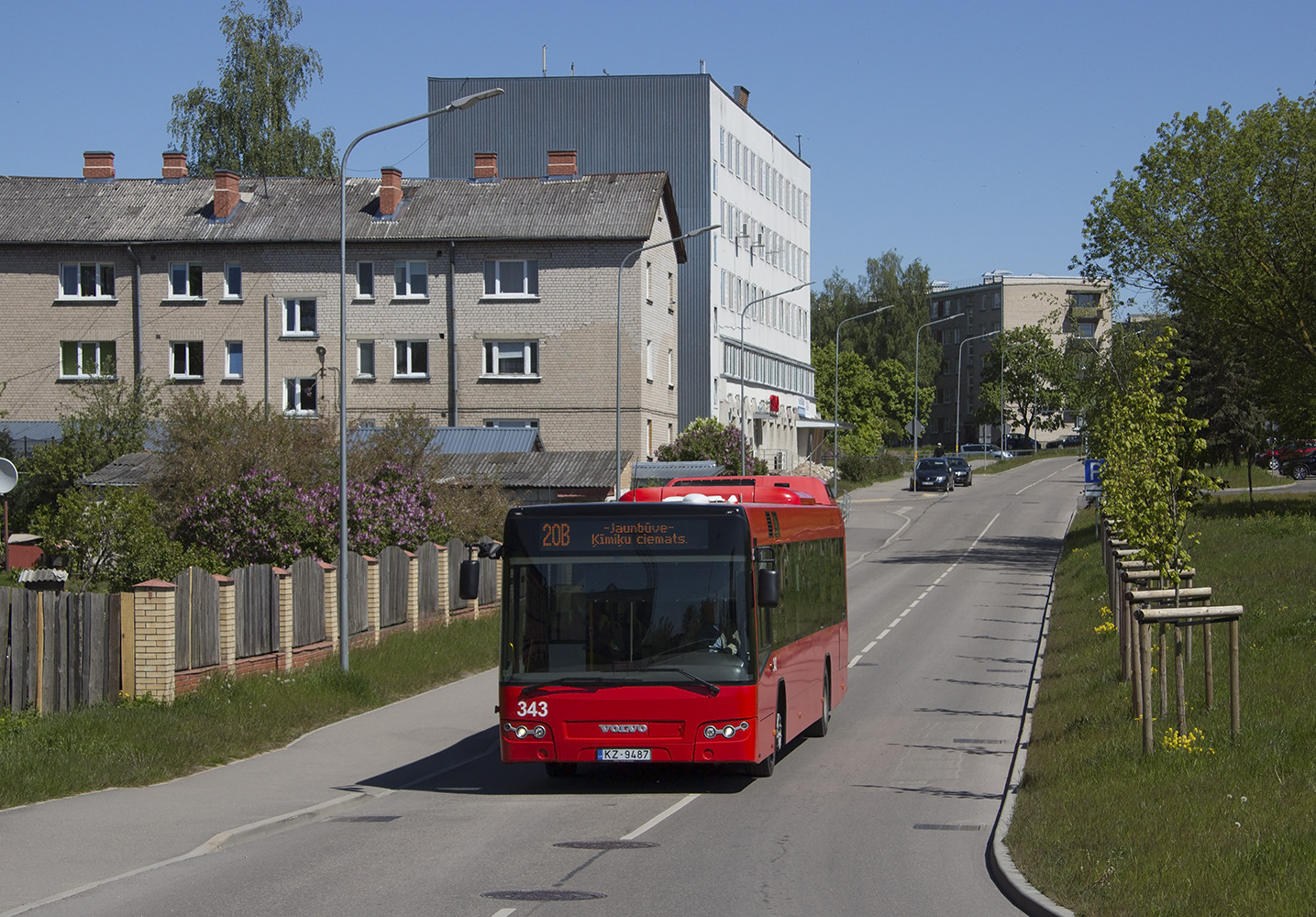 Латвия, Volvo 7700 № 343