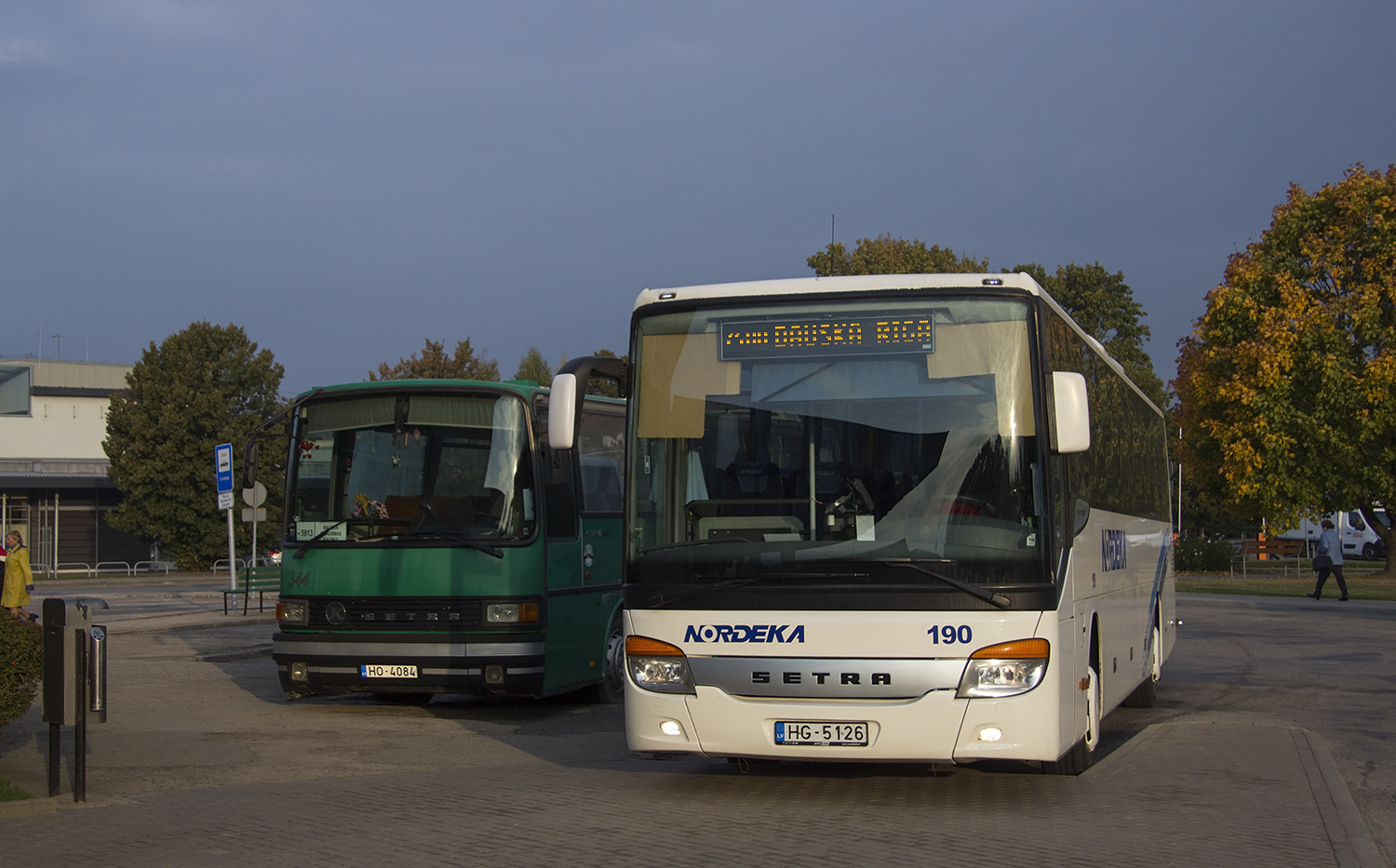 Lettország, Setra S416UL sz.: 190