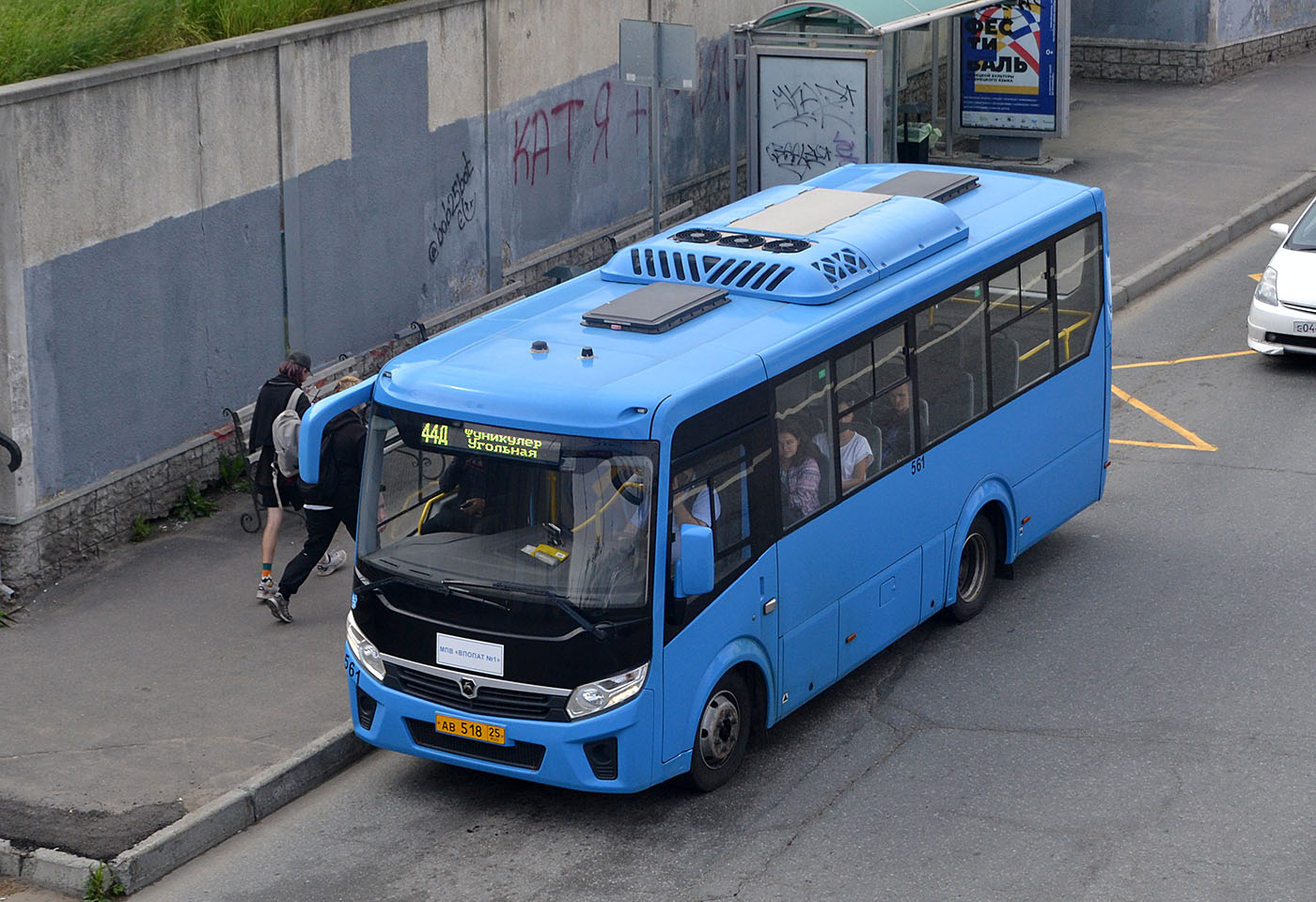Приморский край, ПАЗ-320435-04 "Vector Next" № 561