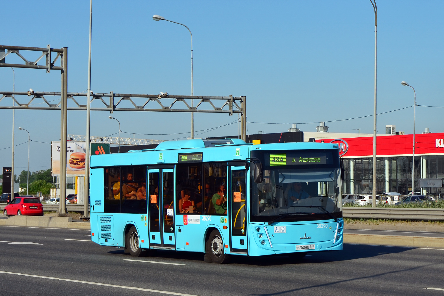 Санкт-Петербург, МАЗ-206.947 № 38290 Санкт-Петербург, МАЗ-206.947 № 38290