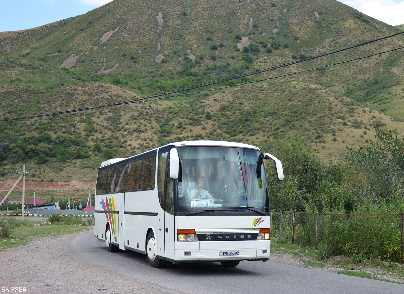 Алматы, Setra S315HD № 190 JIA 02