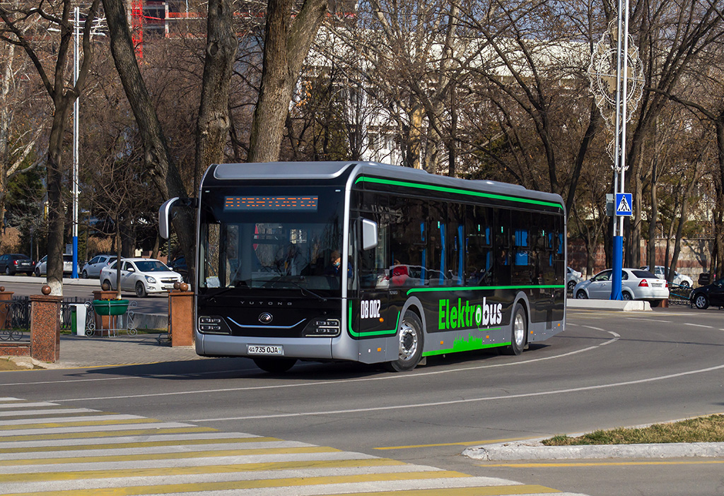 Узбекистан, Yutong ZK6126BEVG № 08002 Узбекистан, Yutong ZK6126BEVG № 08002
