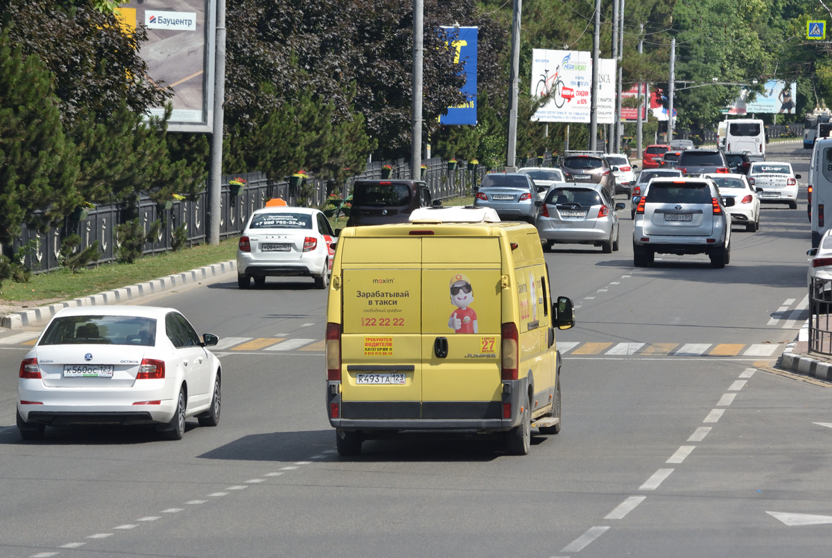 Краснодарский край, Нижегородец-2227W (Citroёn Jumper) № К 493 ТА 123 Краснодарский край, Нижегородец-2227W (Citroёn Jumper) № К 493 ТА 123