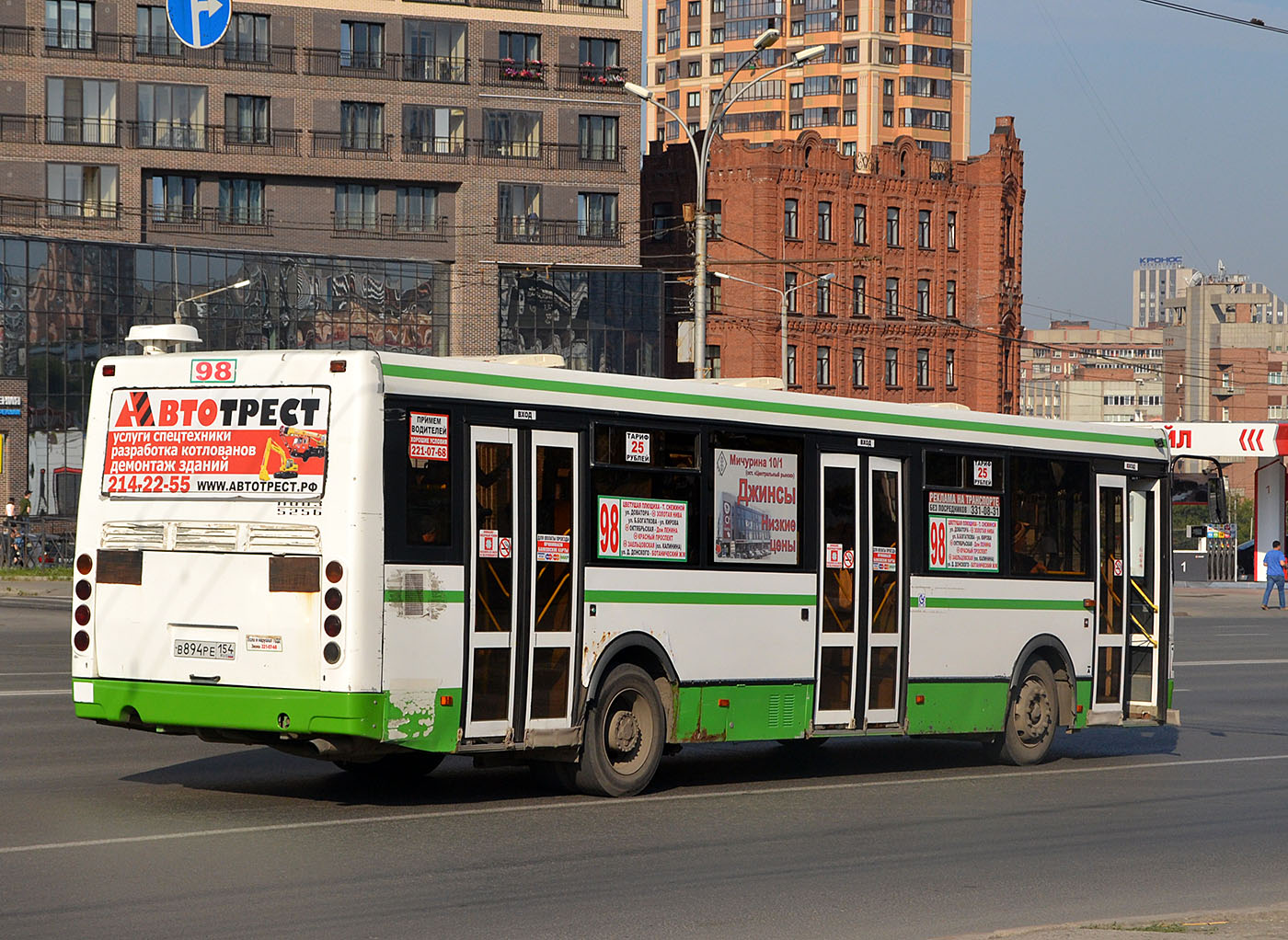 Новасібірская вобласць, ЛиАЗ-5256.36 № В 894 РЕ 154