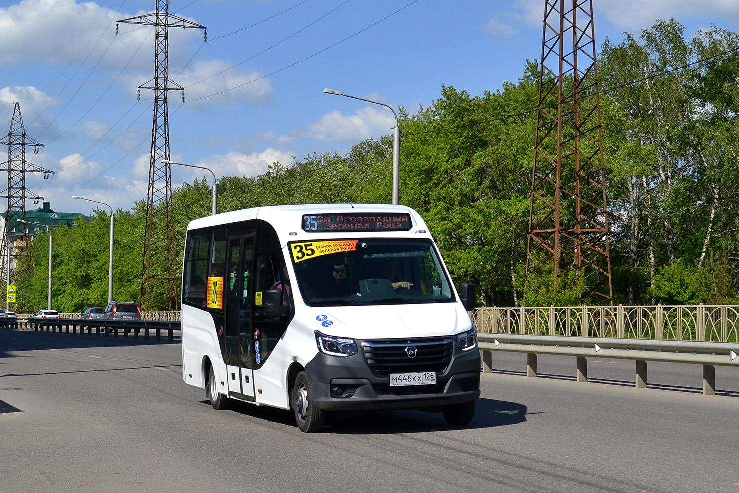 Ставропольский край, ГАЗ-A68R52 City № М 446 КХ 126