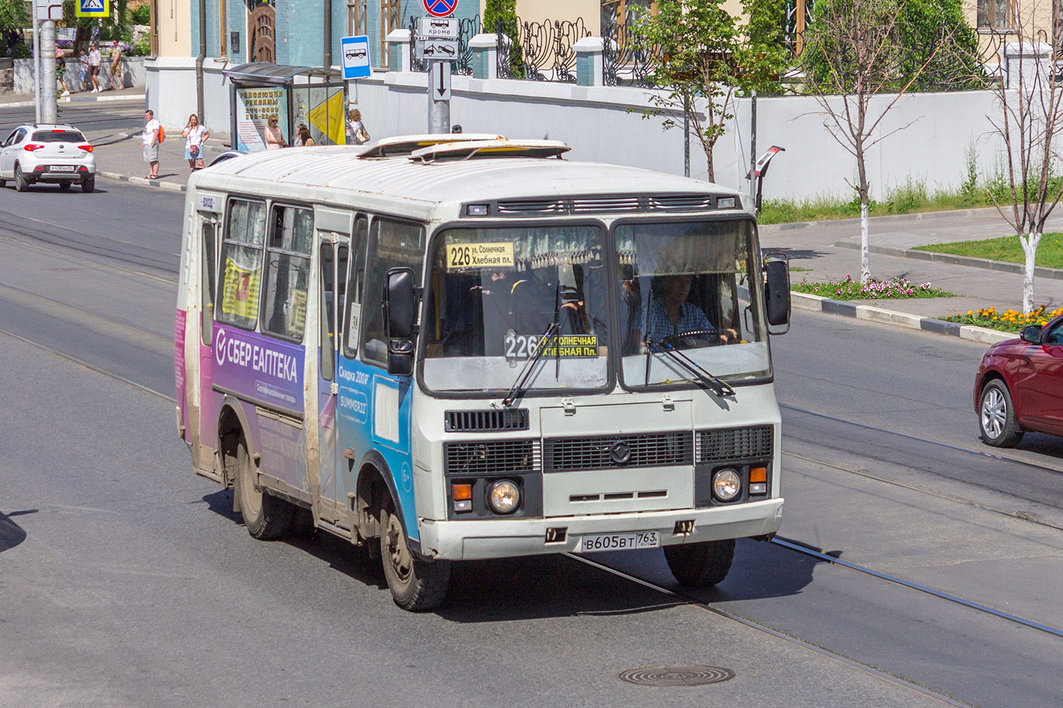 Самарская область, ПАЗ-32054 № В 605 ВТ 763