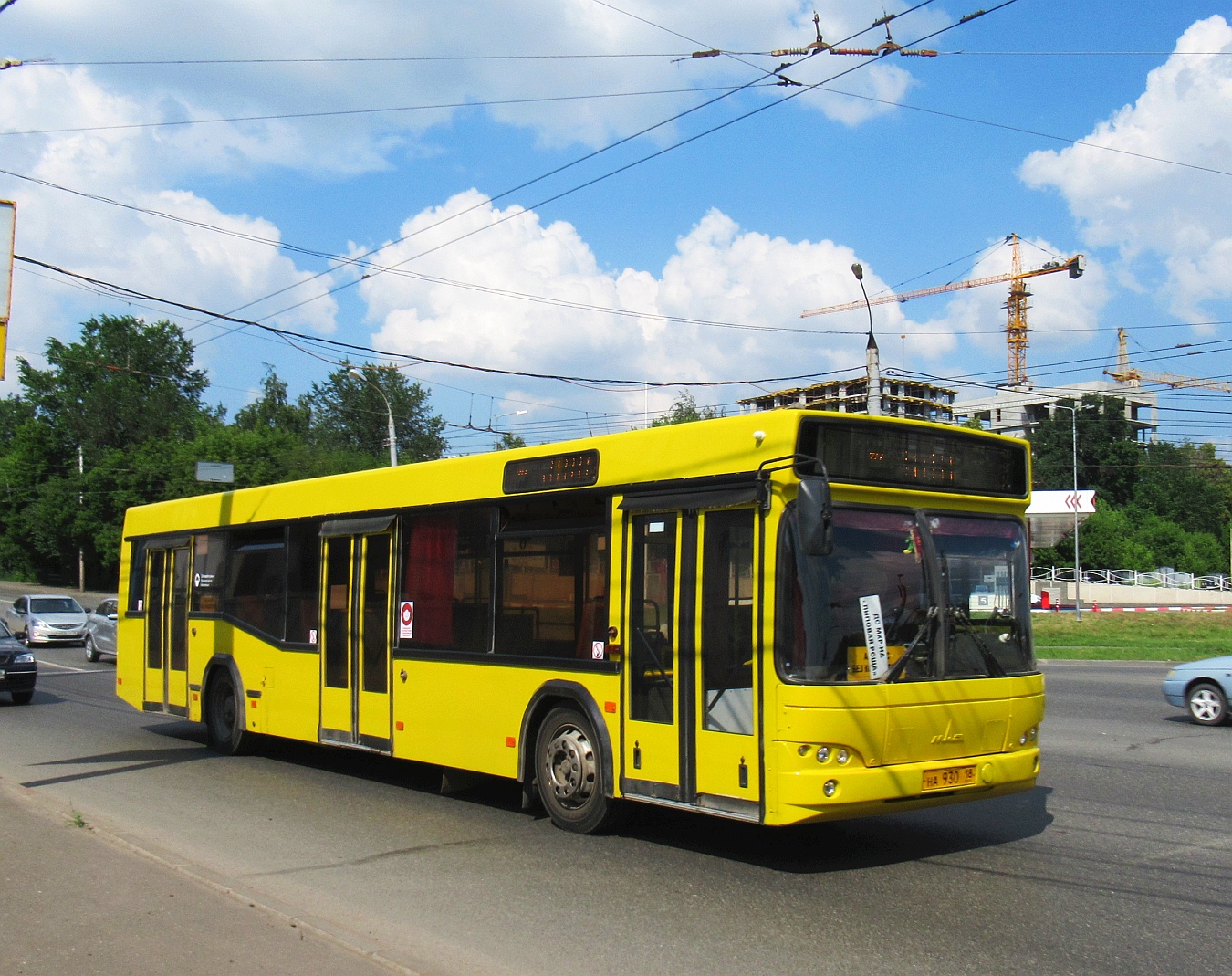 Удмуртия, МАЗ-103.465 № НА 930 18