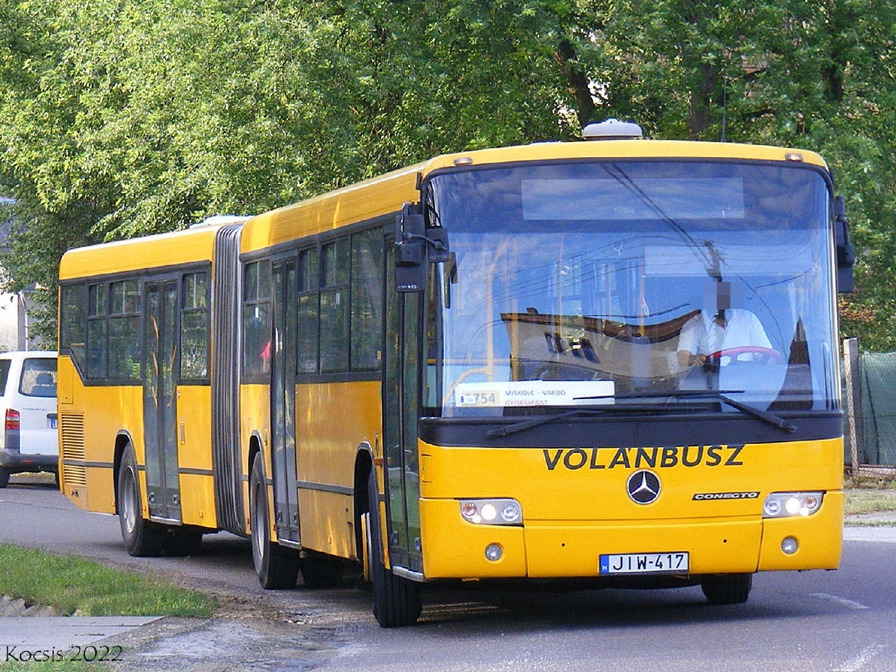 Венгрия, Mercedes-Benz O345 Conecto G № JIW-417