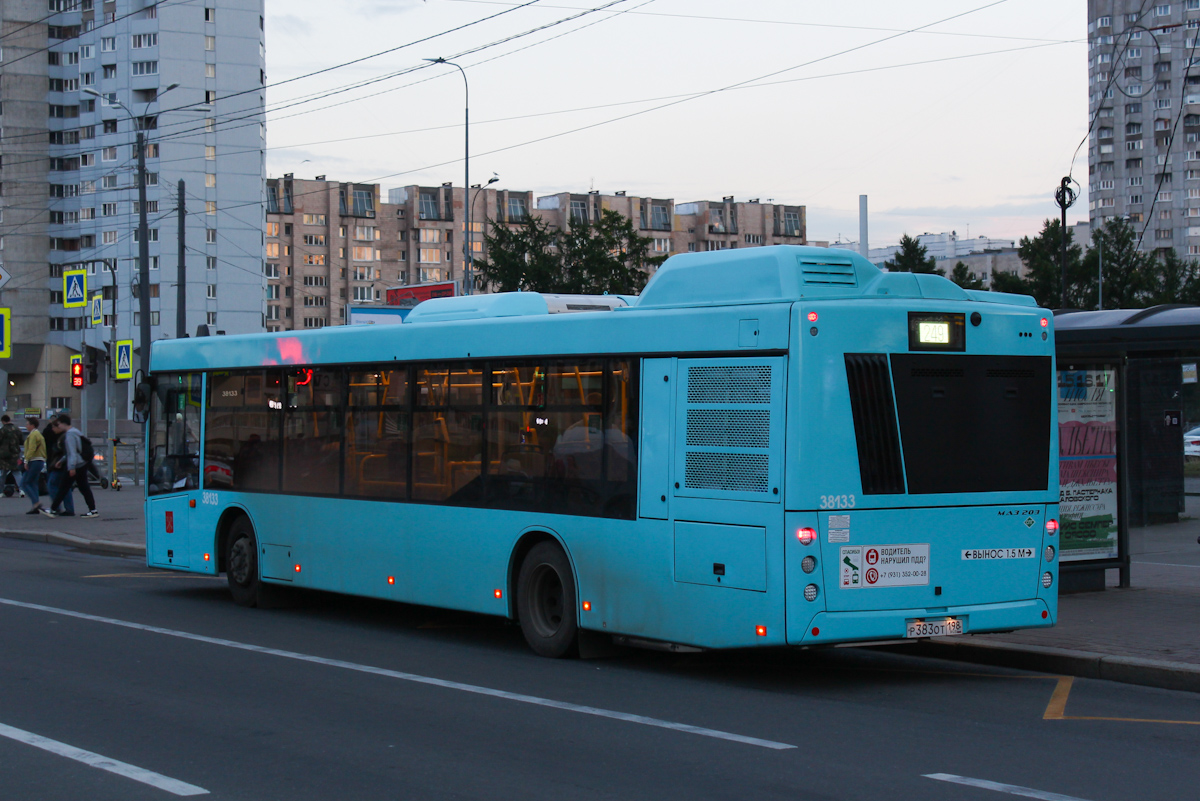 Санкт-Петербург, МАЗ-203.947 № 38133