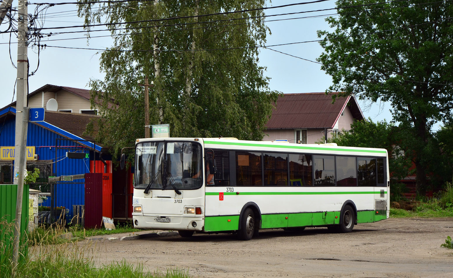 Санкт-Петербург, ЛиАЗ-5293.60 № 3703