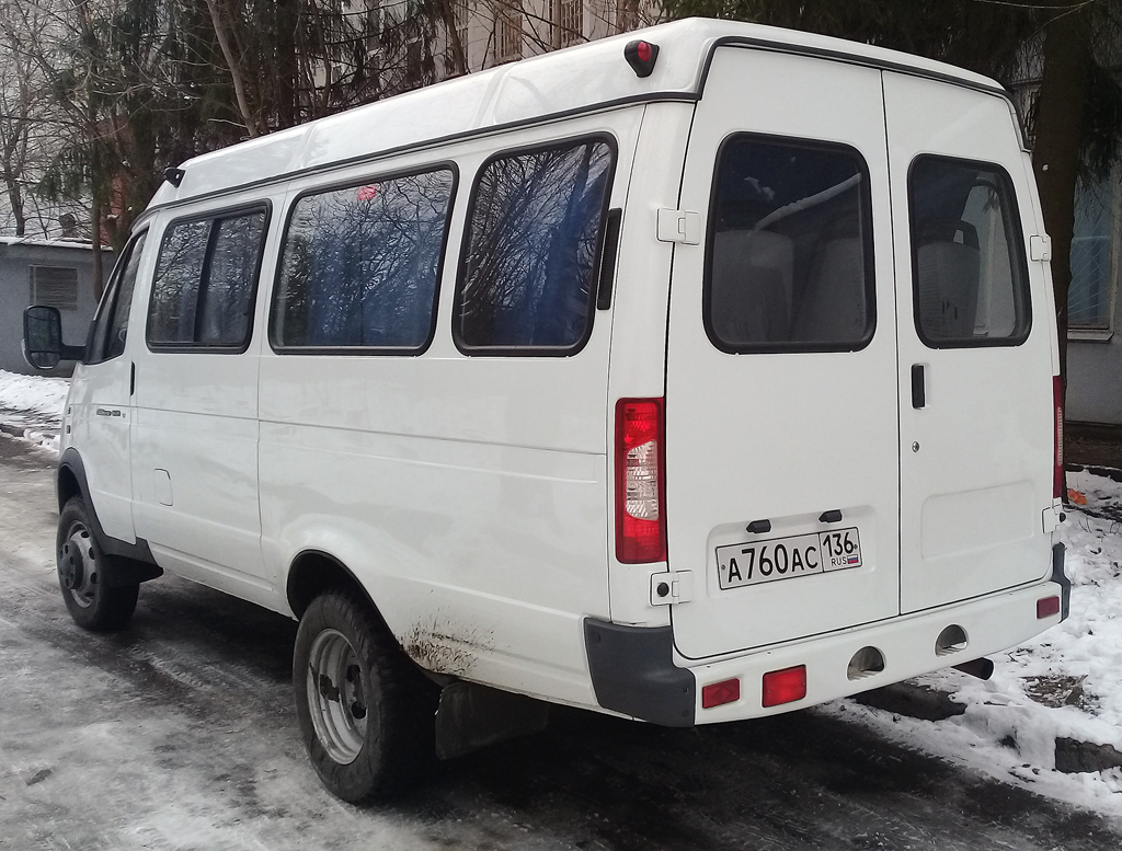 Воронежская область, ГАЗ-322173 (XTH, X96) № А 760 АС 136