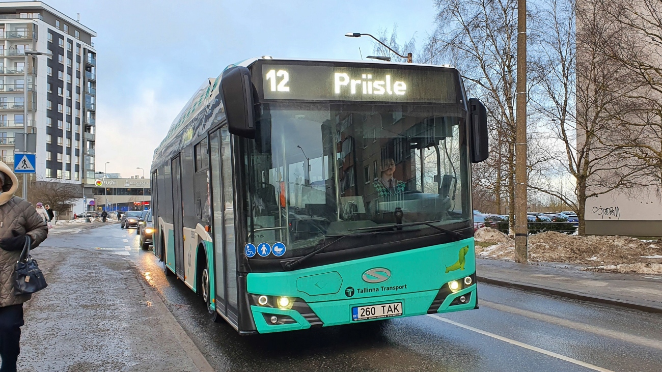 Эстония, Solaris Urbino IV 12 CNG № 3260