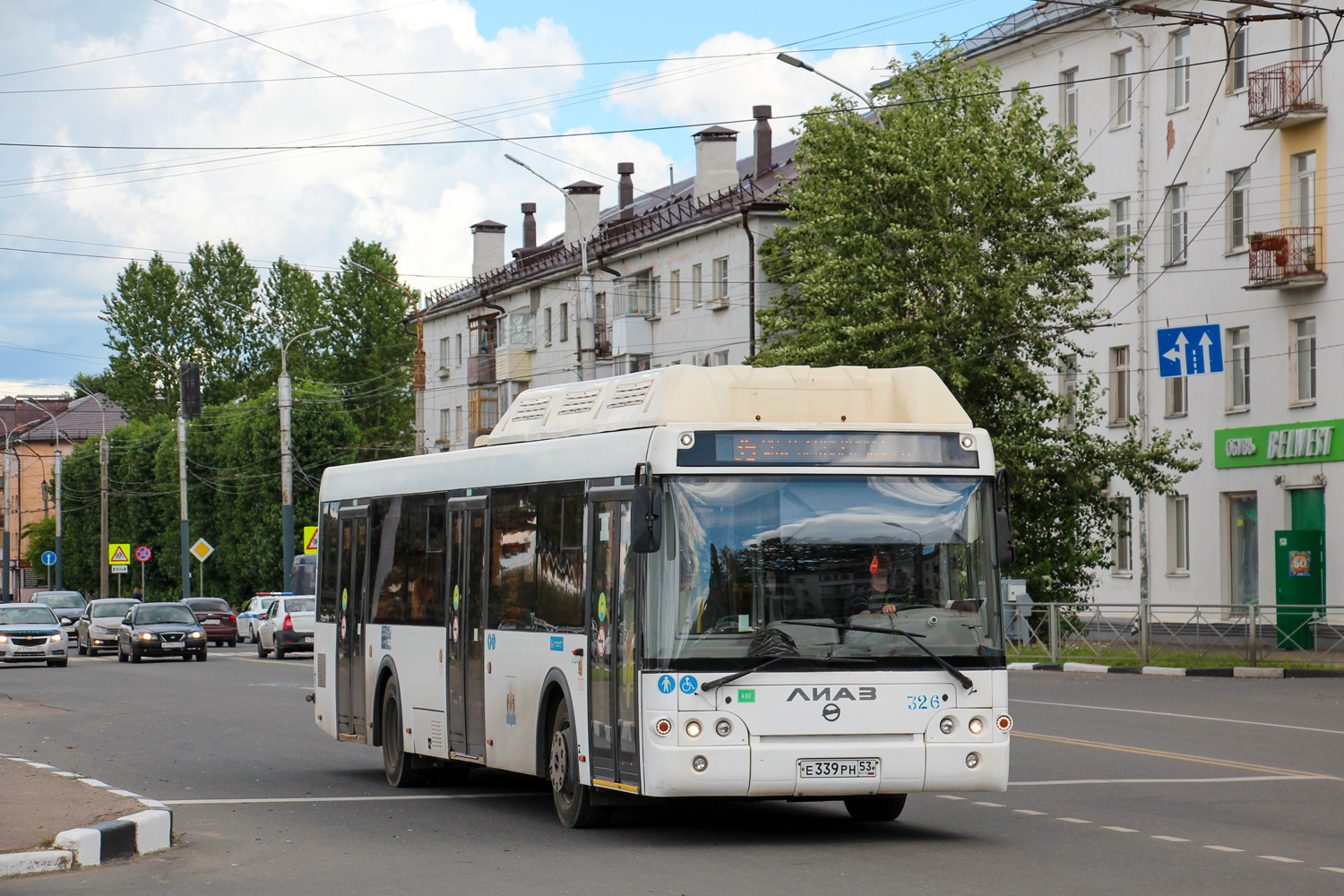 Новгородская область, ЛиАЗ-5292.67 (CNG) № 326