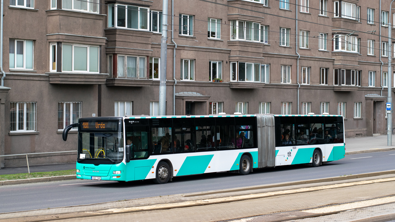 Эстония, MAN A40 Lion's City GL NG323 № 1020