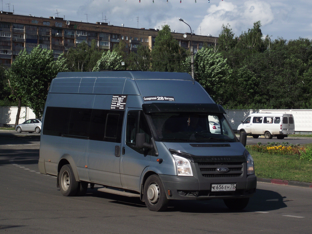 Ульяновская область, Нижегородец-222709  (Ford Transit) № Е 656 ЕН 73