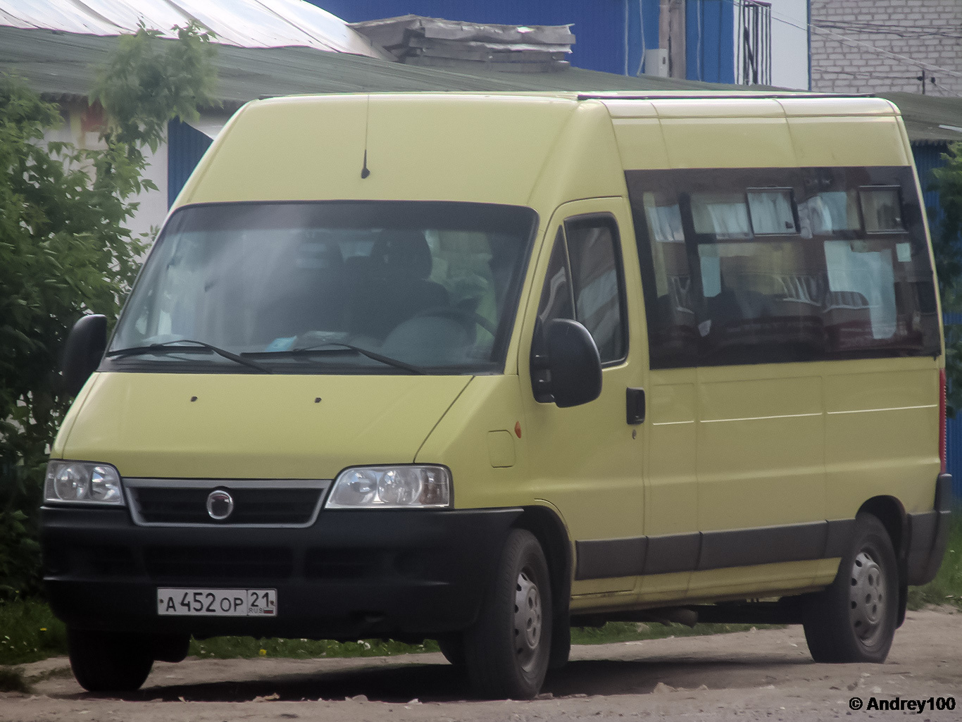 Чувашия, FIAT Ducato 244 CSMMC, -RT № А 452 ОР 21