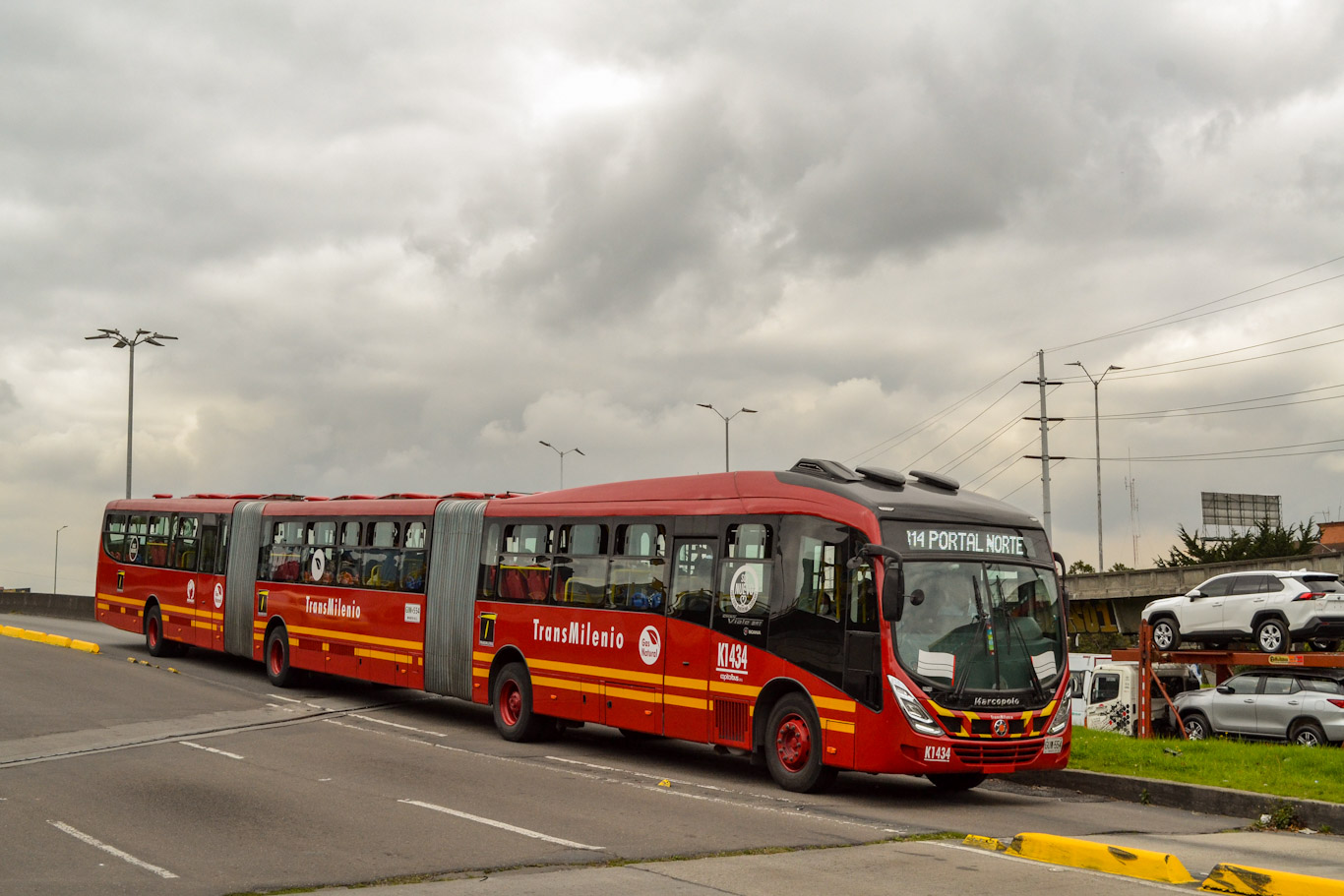 Колумбия, Marcopolo Gran Viale BRT S № K1434
