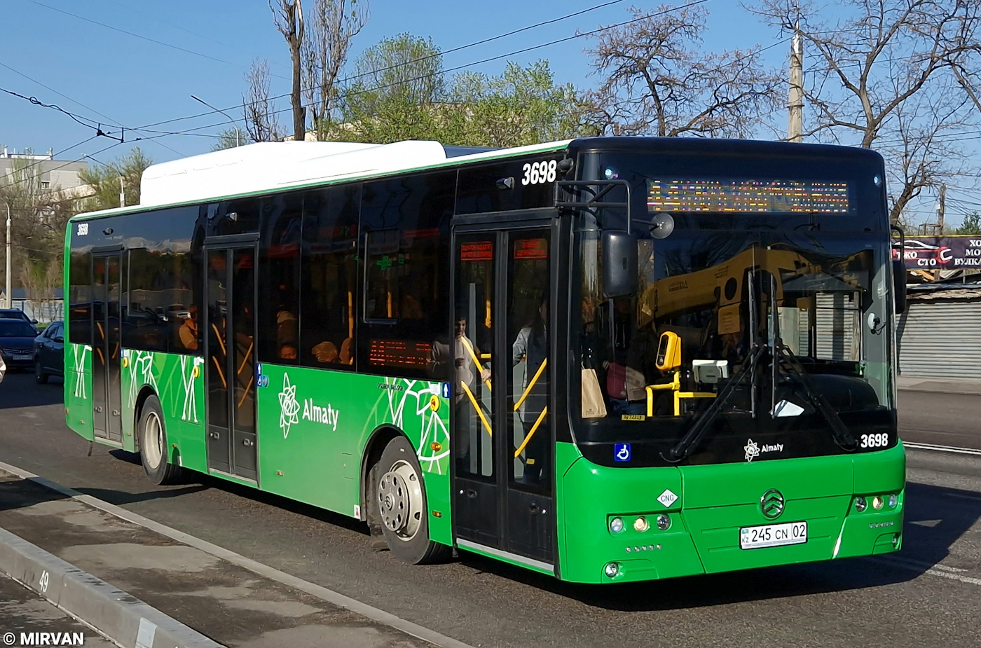 Алматы, Golden Dragon XML6125CN (Hyundai Trans Auto) № 3698