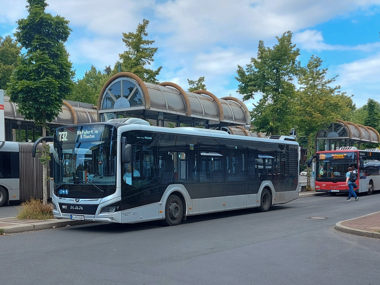 Северный Рейн-Вестфалия, MAN 12C Lion's City 12 NL330 EfficientHybrid № 9012