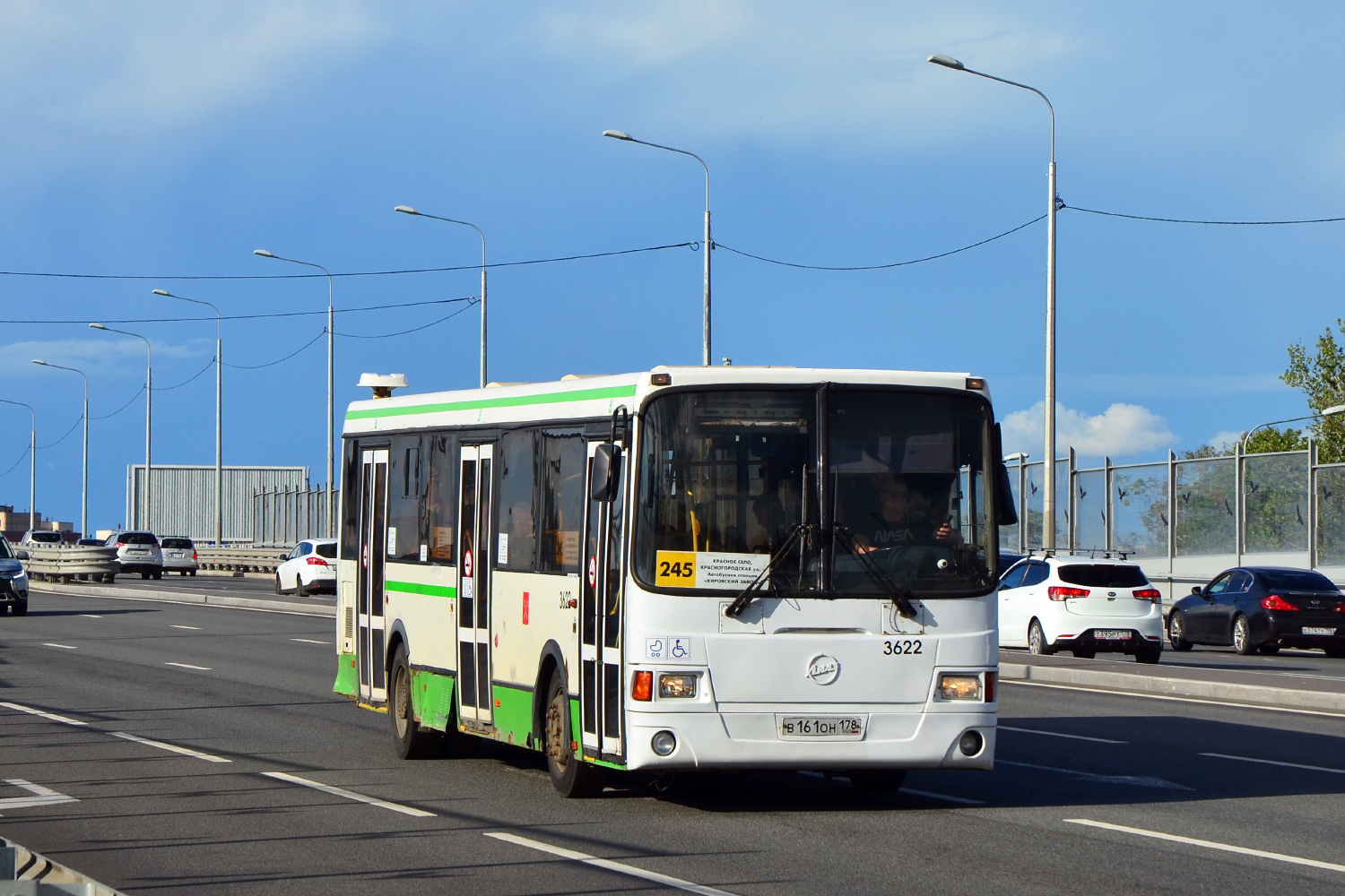 Saint Petersburg, LiAZ-5293.60 # 3622