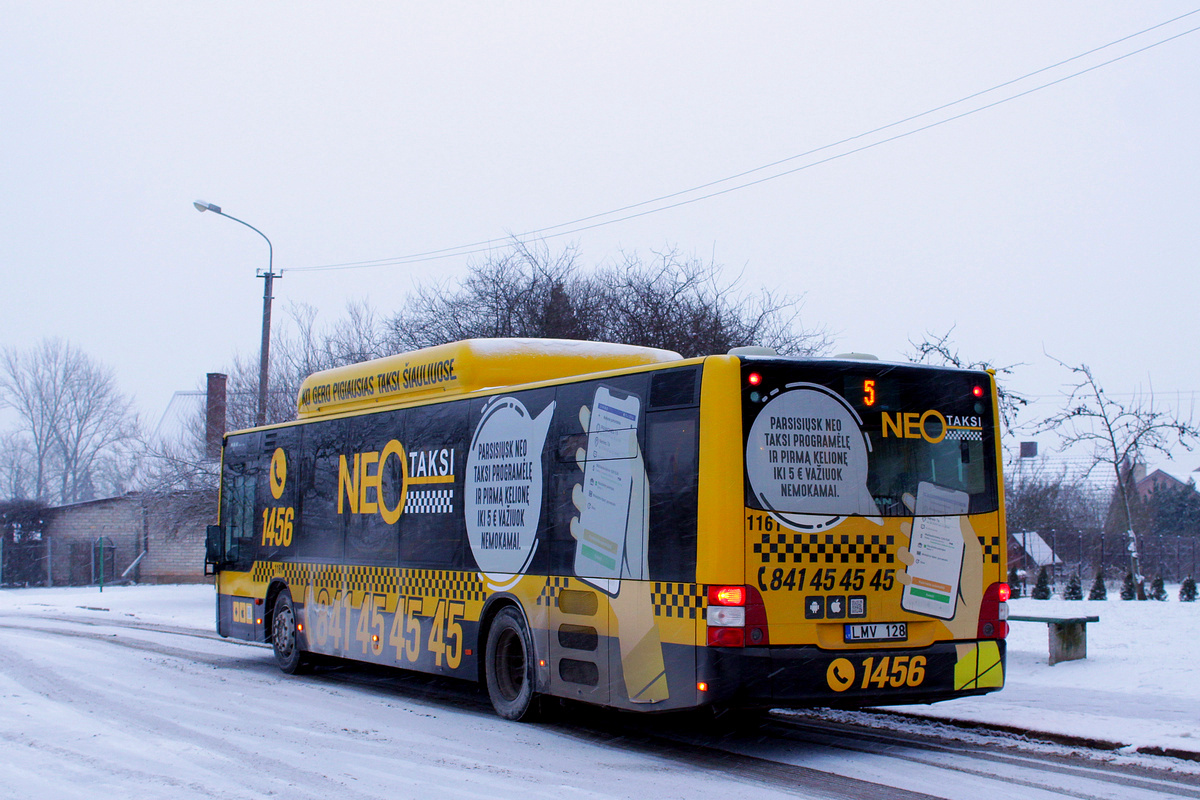 Litva, MAN A21 Lion's City NL243 CNG č. 1161