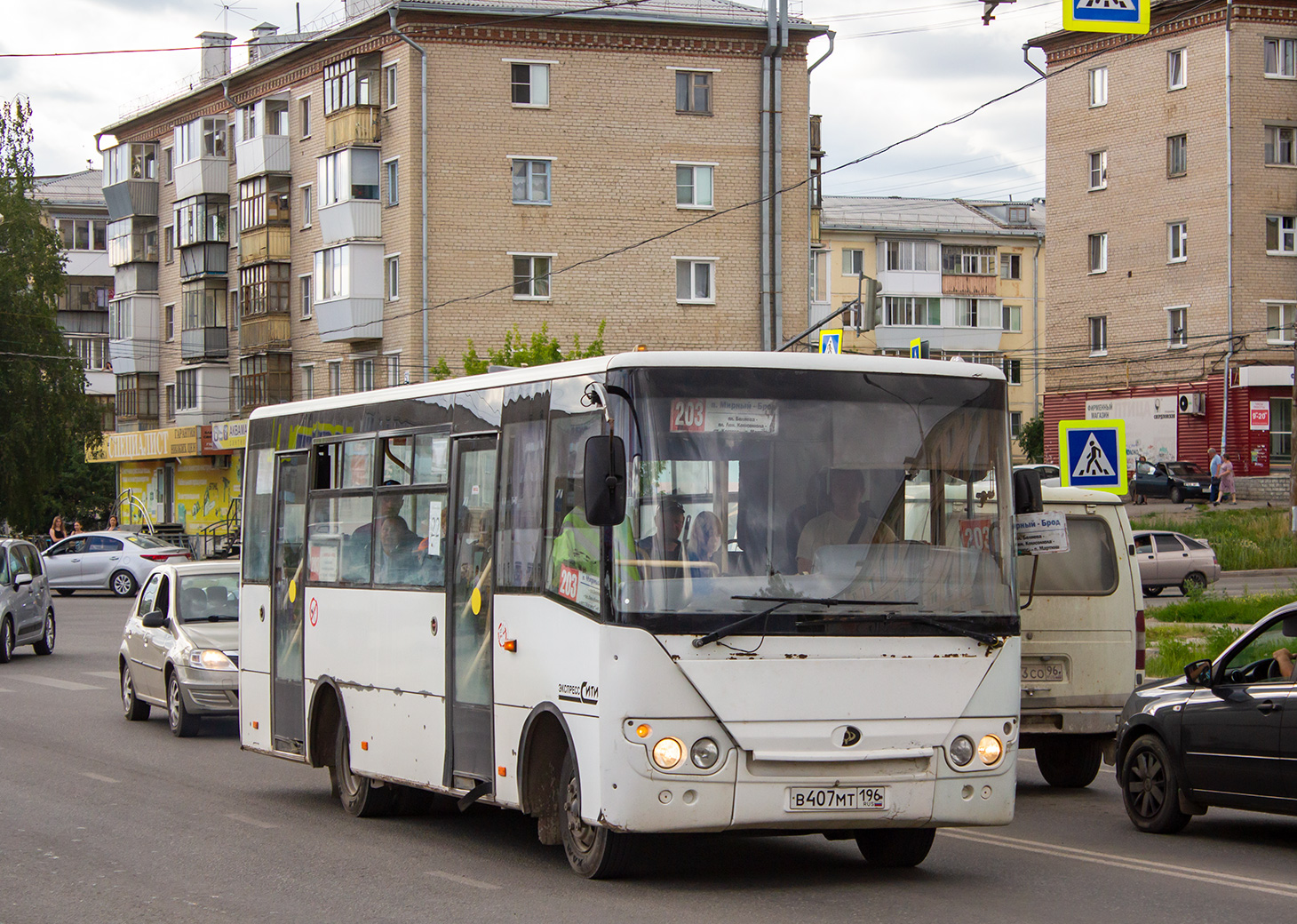 Свердловская область, Богдан А20111 № В 407 МТ 196
