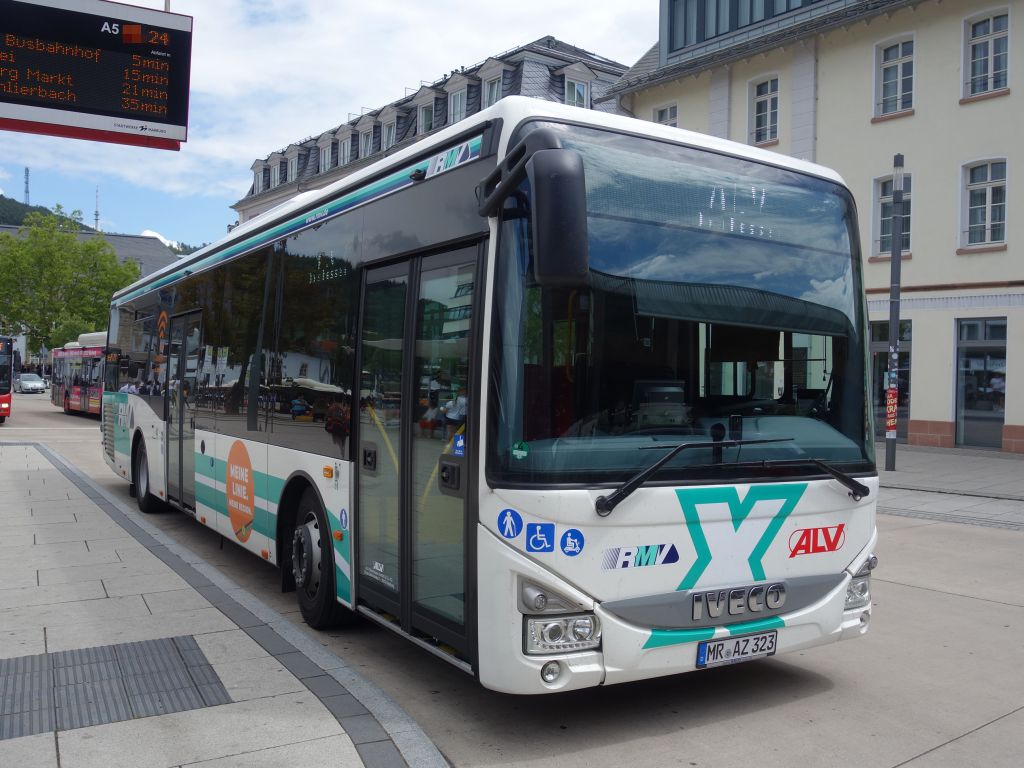 Гессен, IVECO Crossway LE 12M № MR-AZ 323