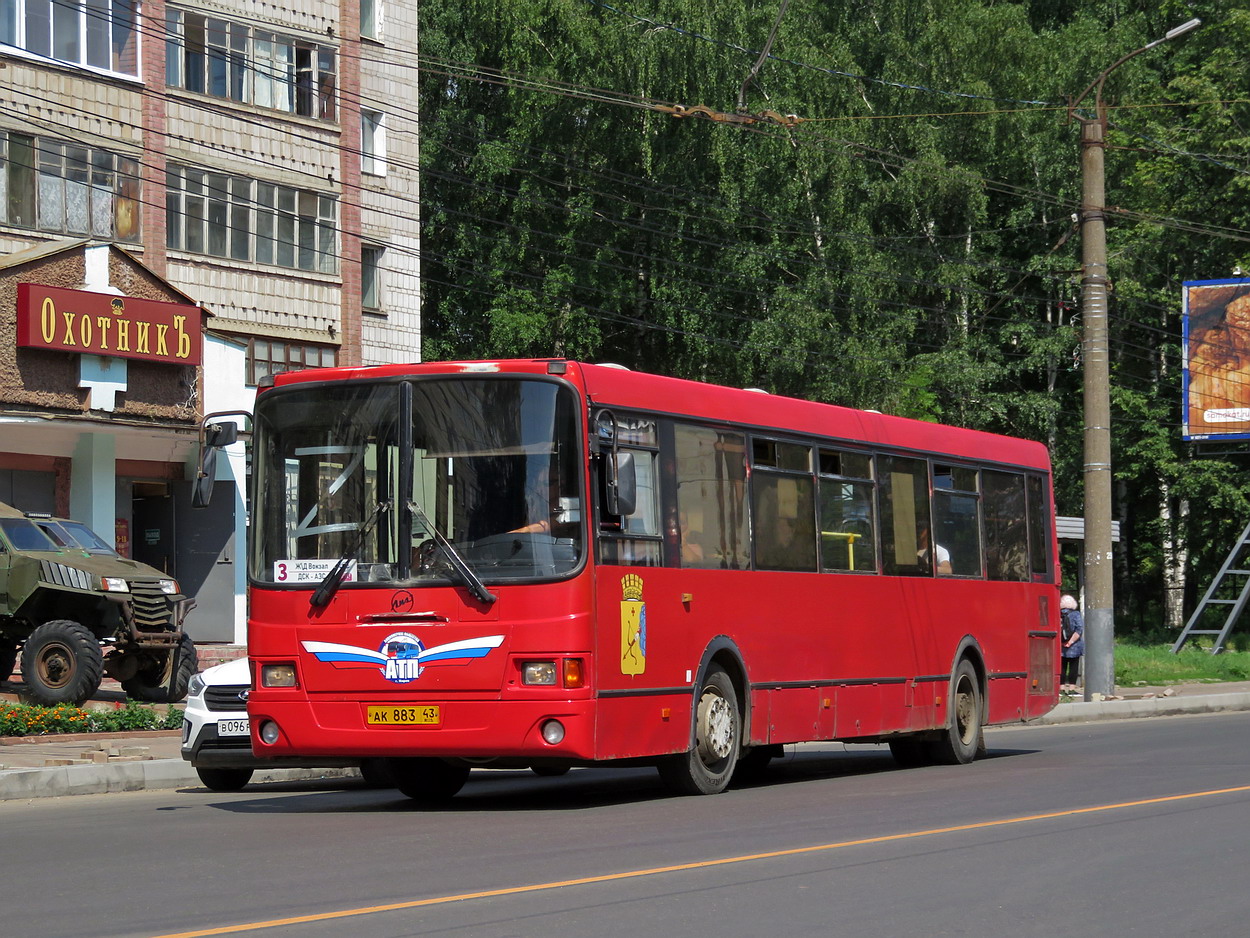 Кировская область, ЛиАЗ-5256.53 № АК 883 43