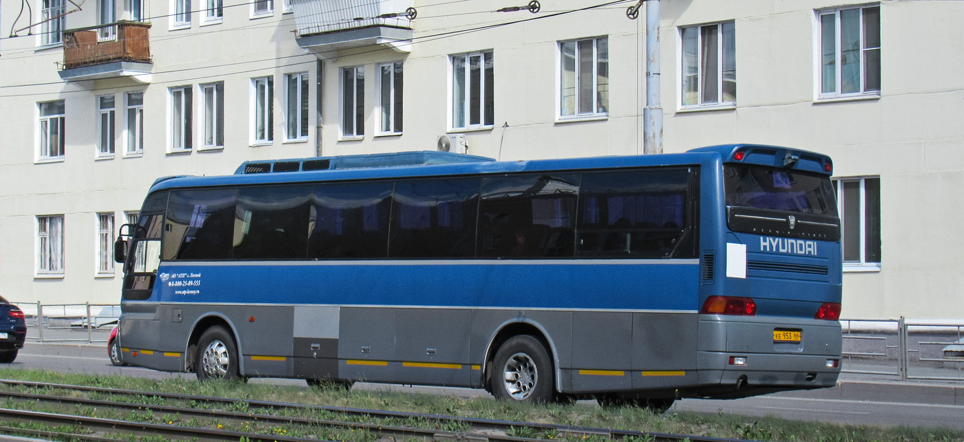 Свердловская область, Hyundai AeroExpress HSX № КЕ 953 66 Свердловская область, Hyundai AeroExpress HSX № КЕ 953 66