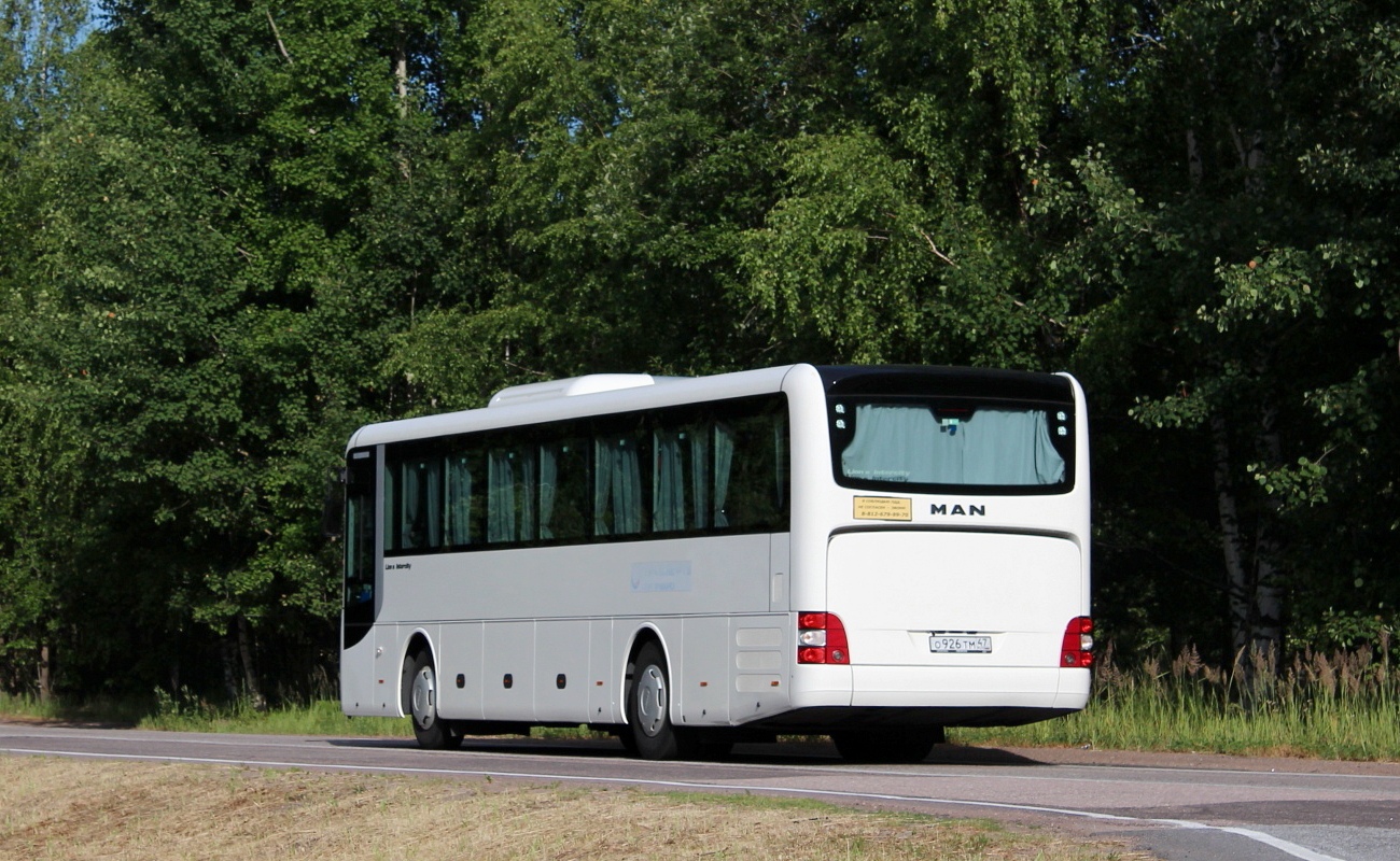 Ленинградская область, MAN R60 Lion's Intercity ÜL290 № О 926 ТМ 47