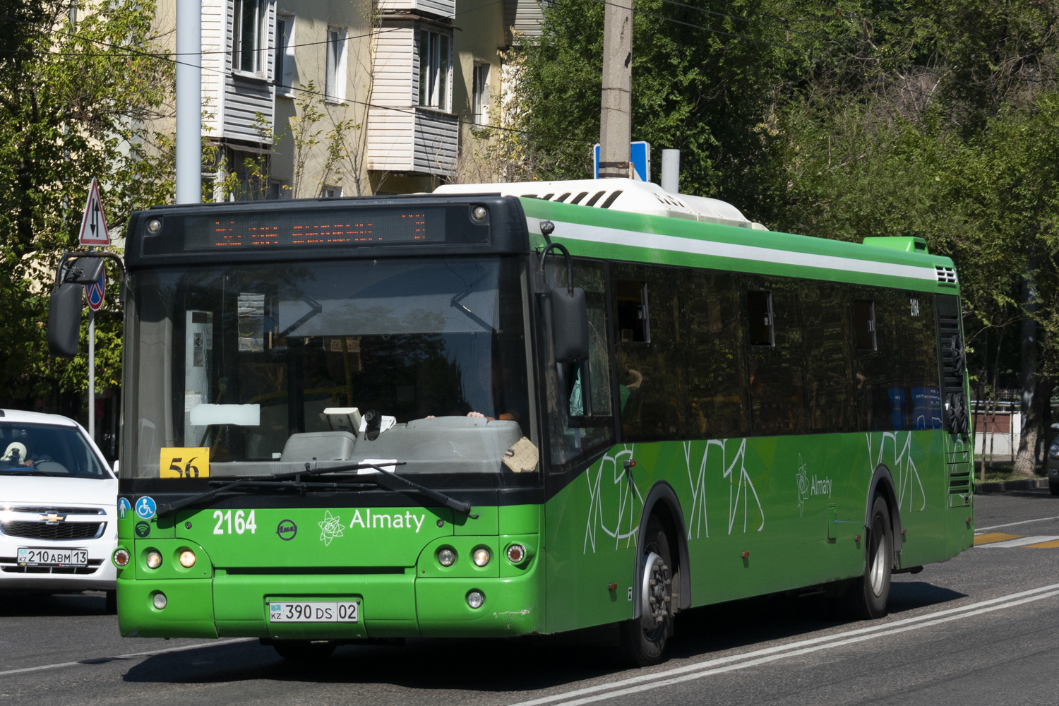 Алматы, ЛиАЗ-5292.65 № 2164