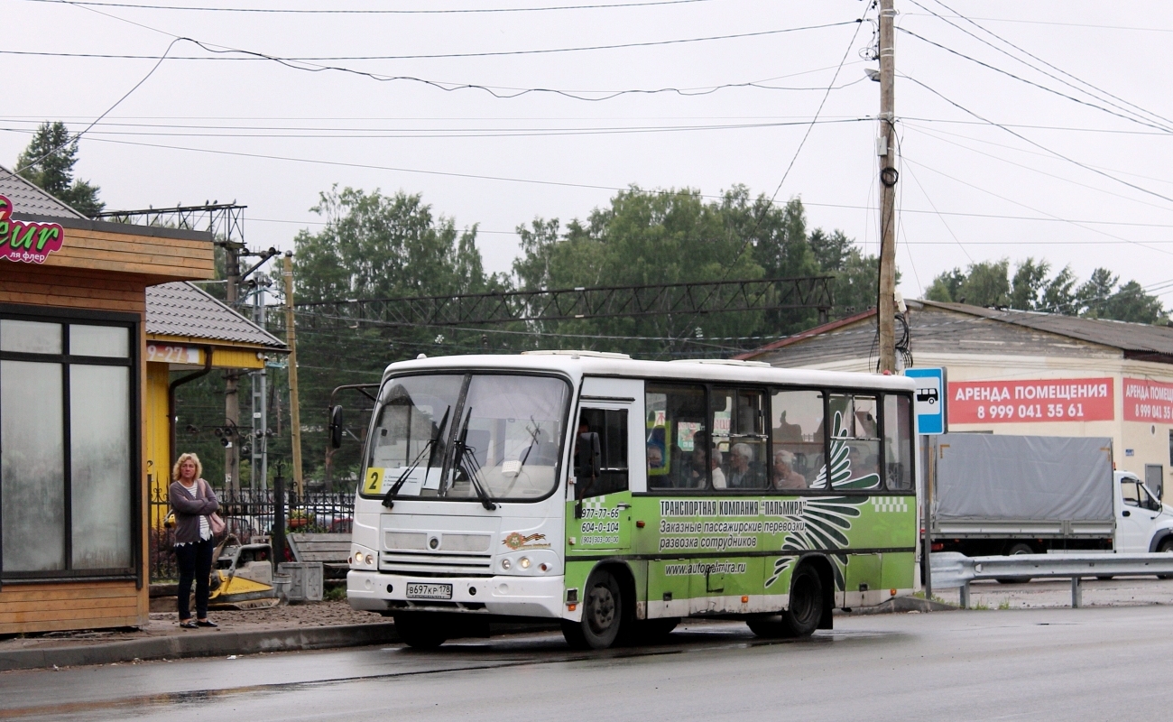 Ленинградская область, ПАЗ-320402-05 № В 697 КР 178