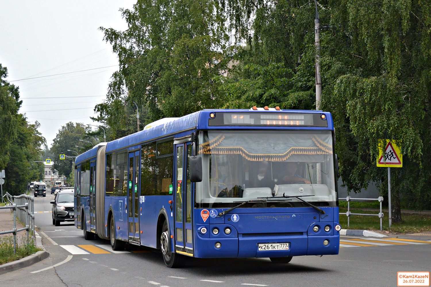 Moscow region, LiAZ-6213.22 # 087403